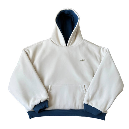 Ekough Hoodie Reversable (Blue / White)