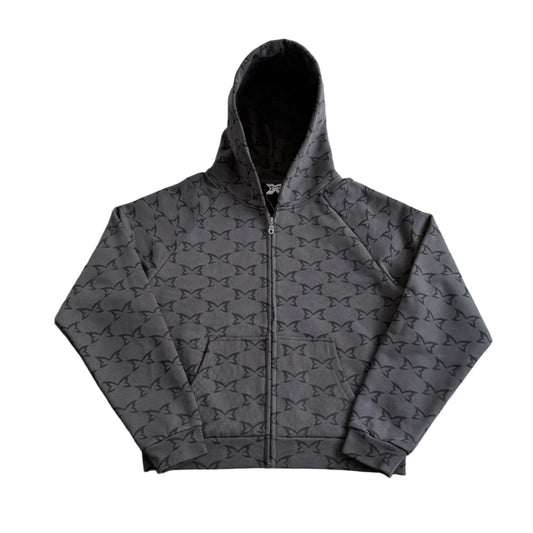 Monogram Hood (Dark Grey)