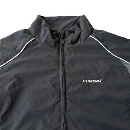 Nylon Piping Tracksuit Jacket (Grey)