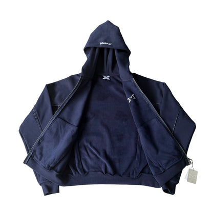 Piping Hood (Navy)