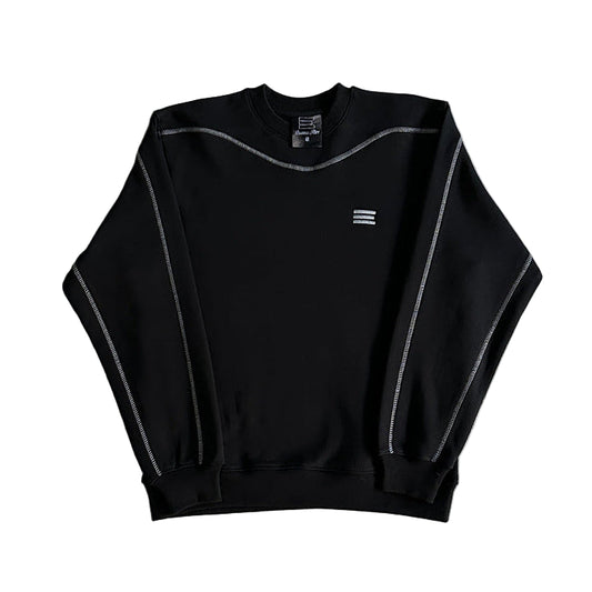 Black Kroen Crewneck Sweater