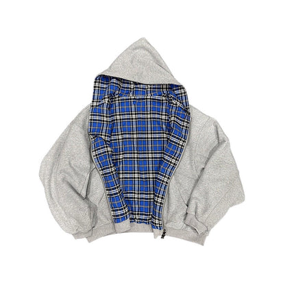 Reversible Blueprint Zip