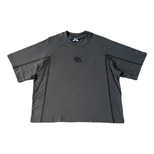 Cross Point Tee (Charcoal)