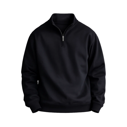 XN Heavy Weight Quarter-Zip (Black)
