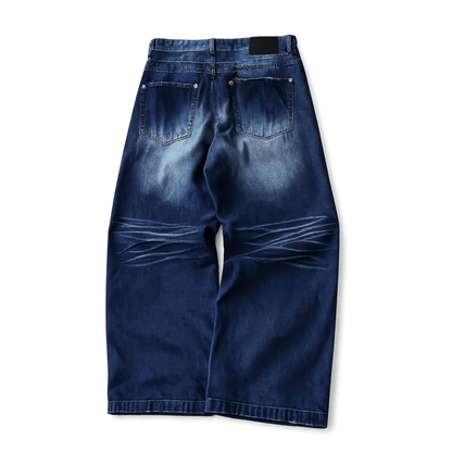 Open Water Denim Crimp Jeans