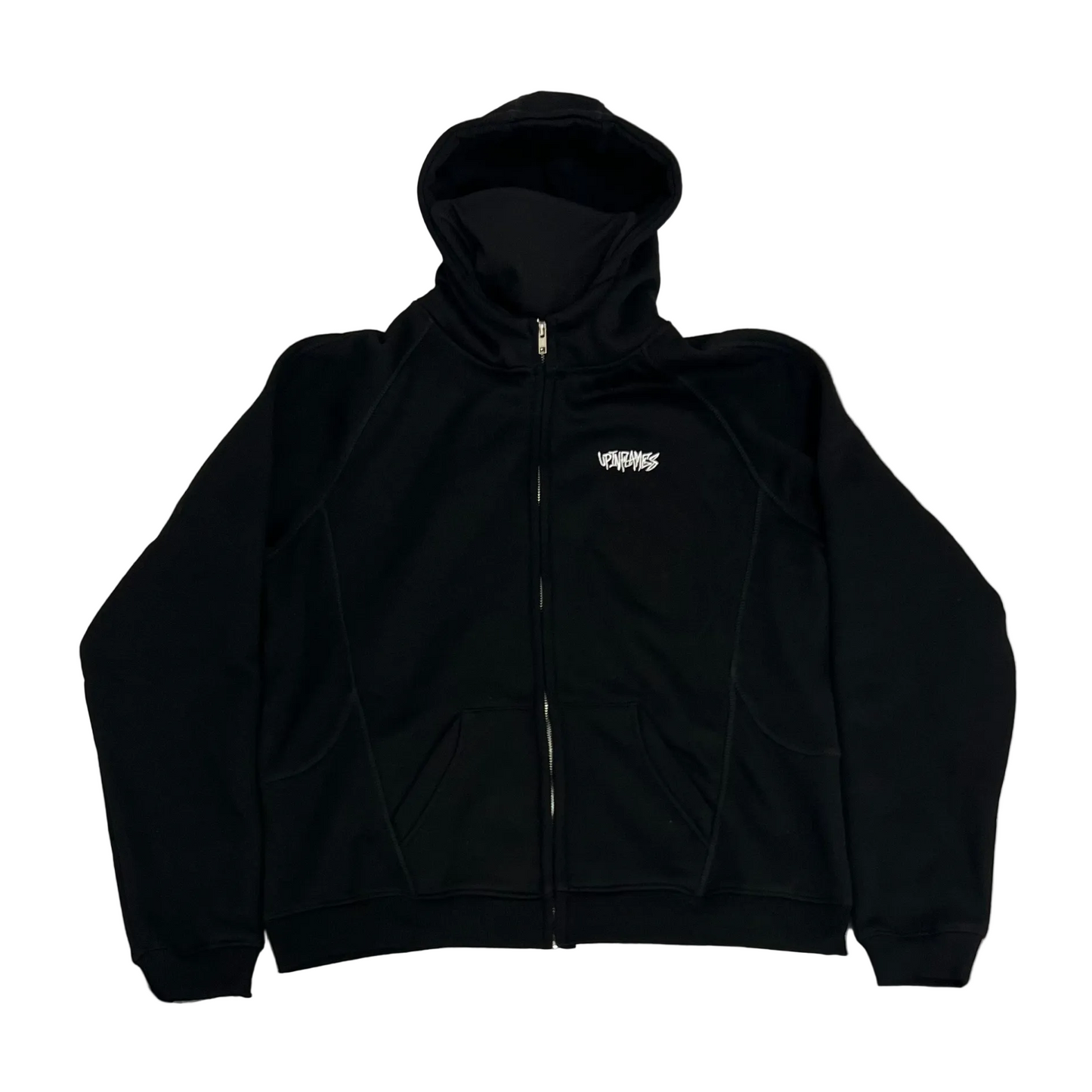Up Thick Tracksuit Zip (Black)