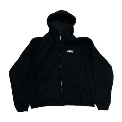 Up Thick Tracksuit Zip (Black)