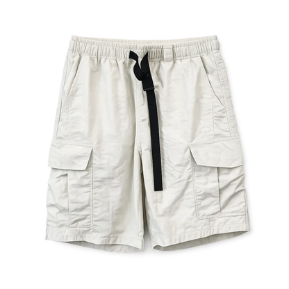 Tavon Cargo Shorts (White)
