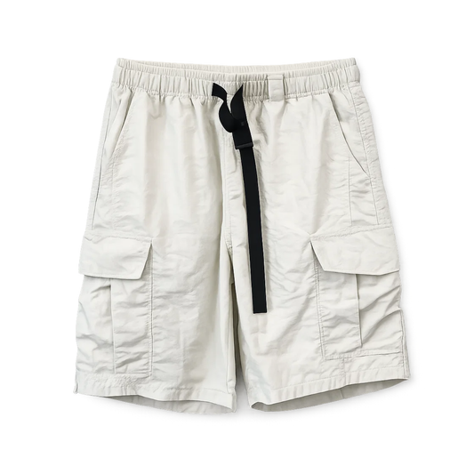 Tavon Cargo Shorts (White)