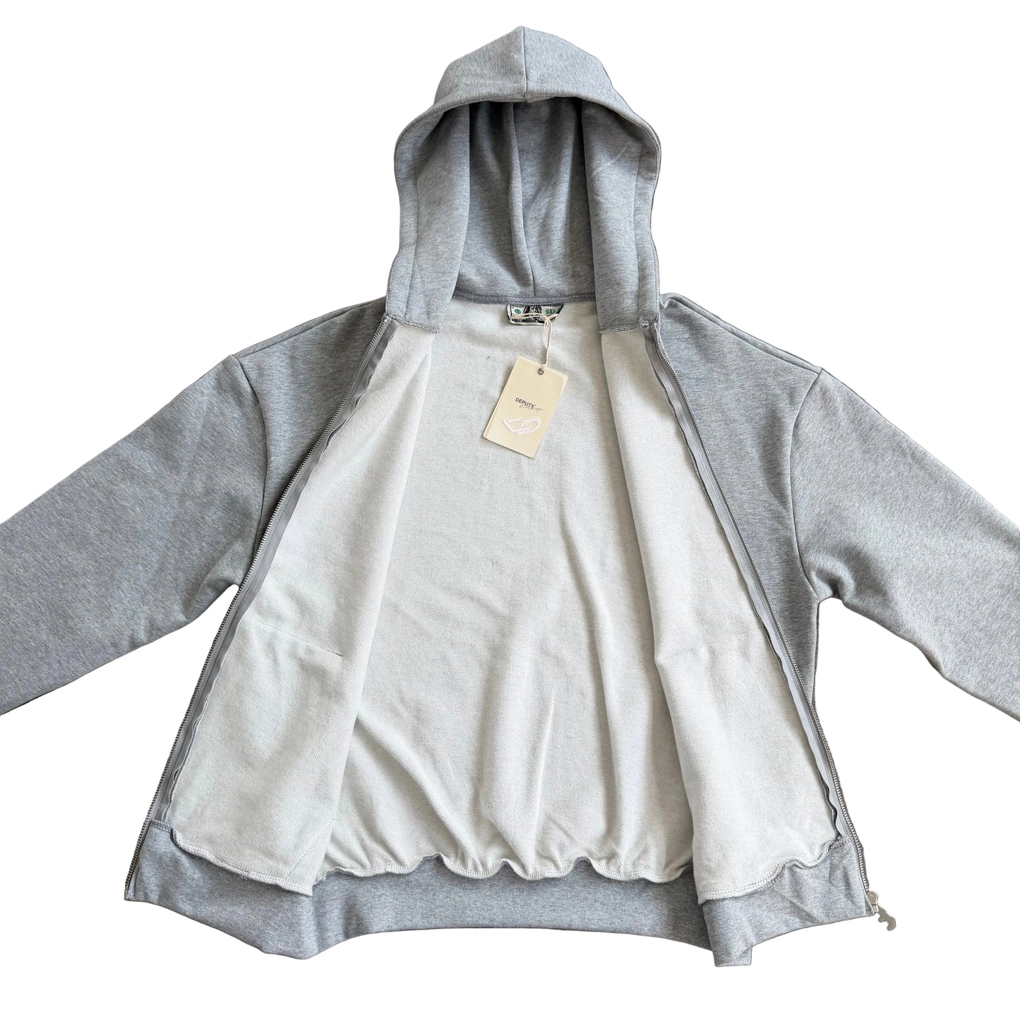 DP US Passport Zipper (Grey)