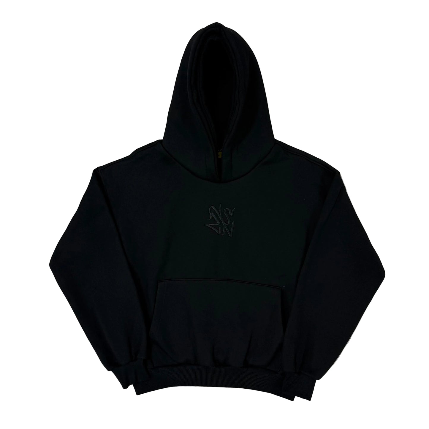 VSN Double Hood Hoodie (Black)