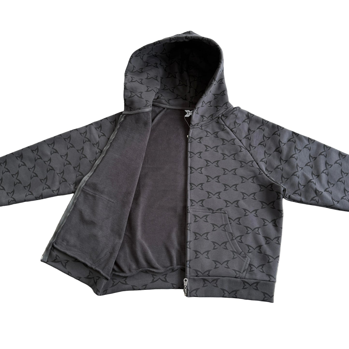 Monogram Hood (Dark Grey)