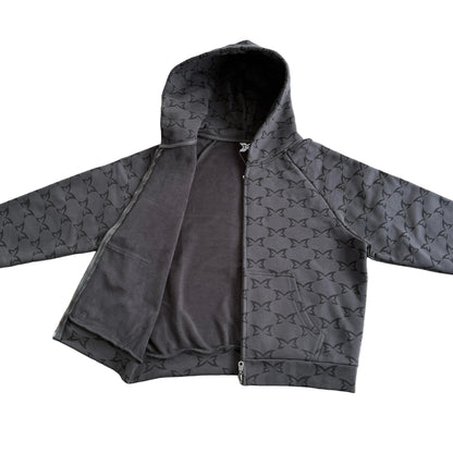 Monogram Hood (Dark Grey)