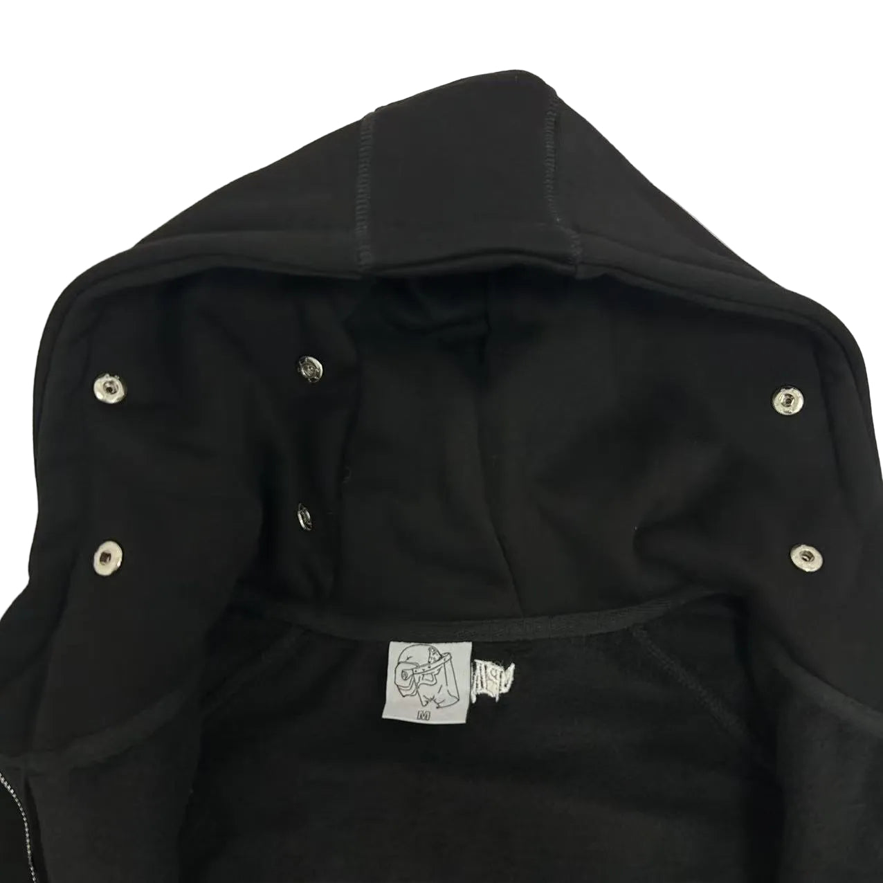 Up Thick Tracksuit Zip (Black)