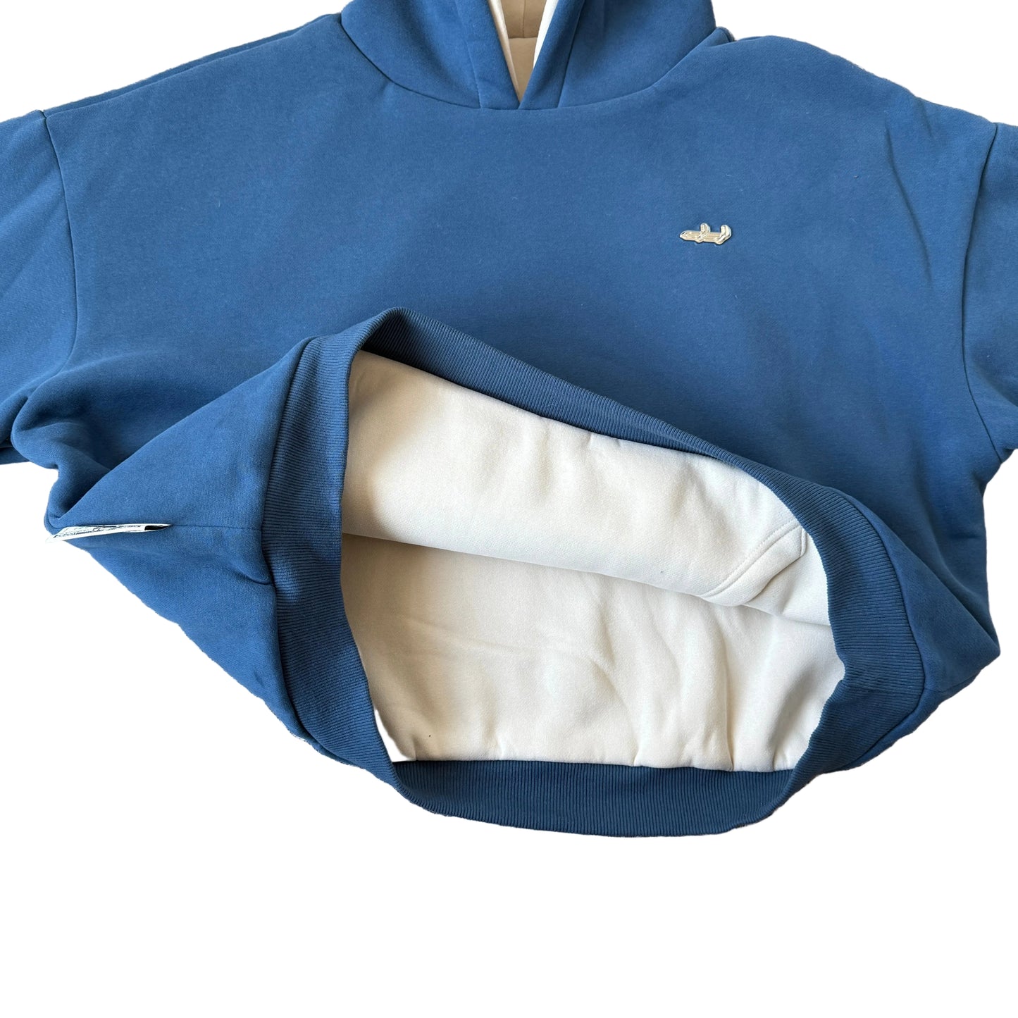 Ekough Hoodie Reversable (Blue / White)