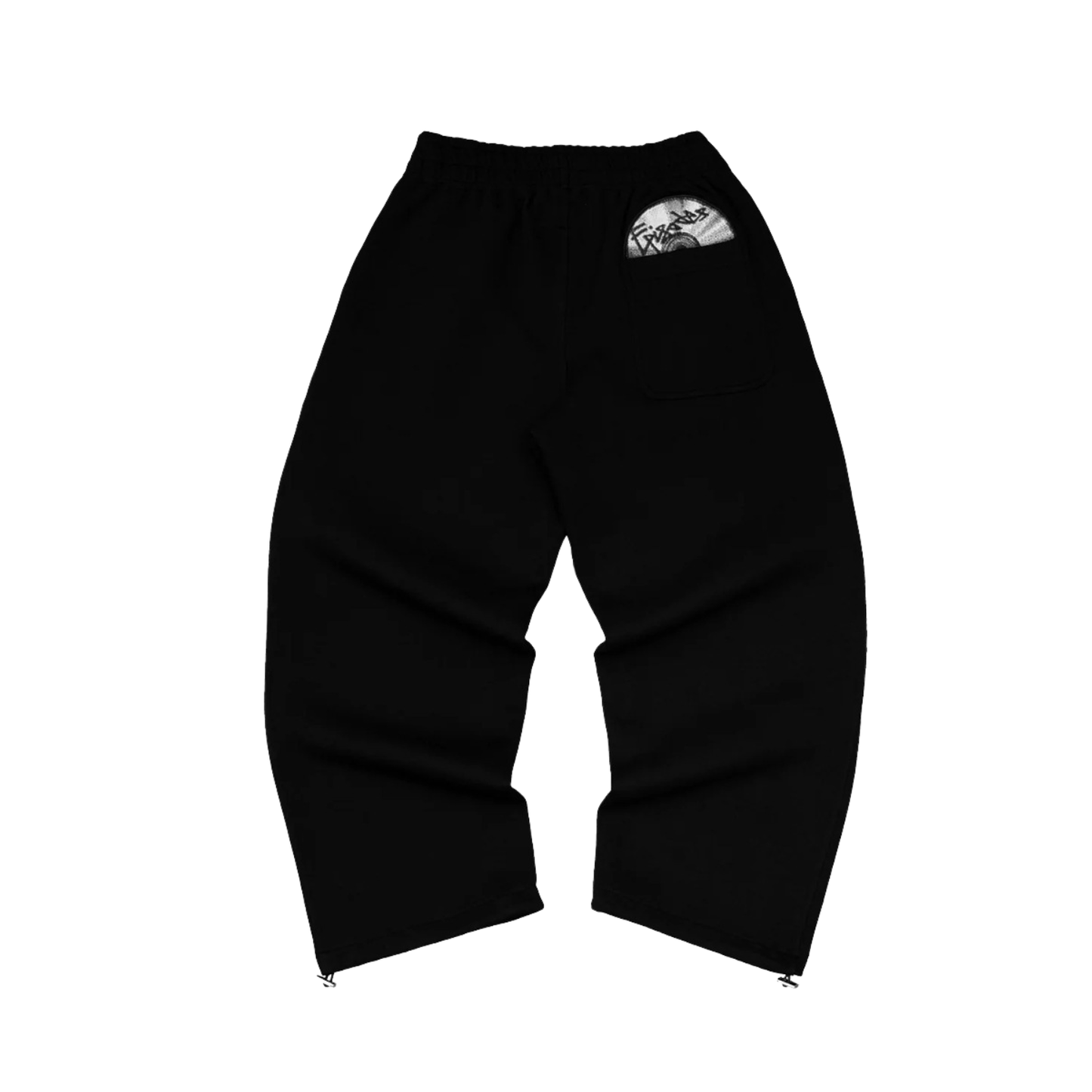 Black Fragment Tracksuit Pants