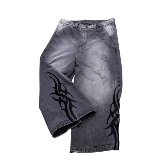 Static Black Ash Jeans