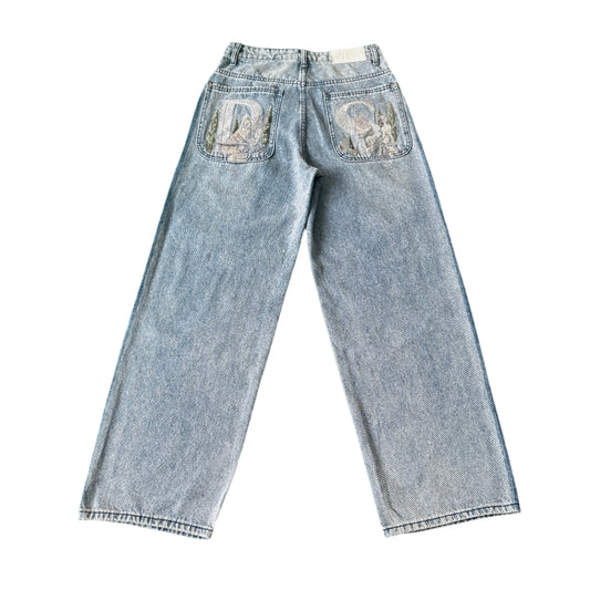 "gallery" washed Denim
