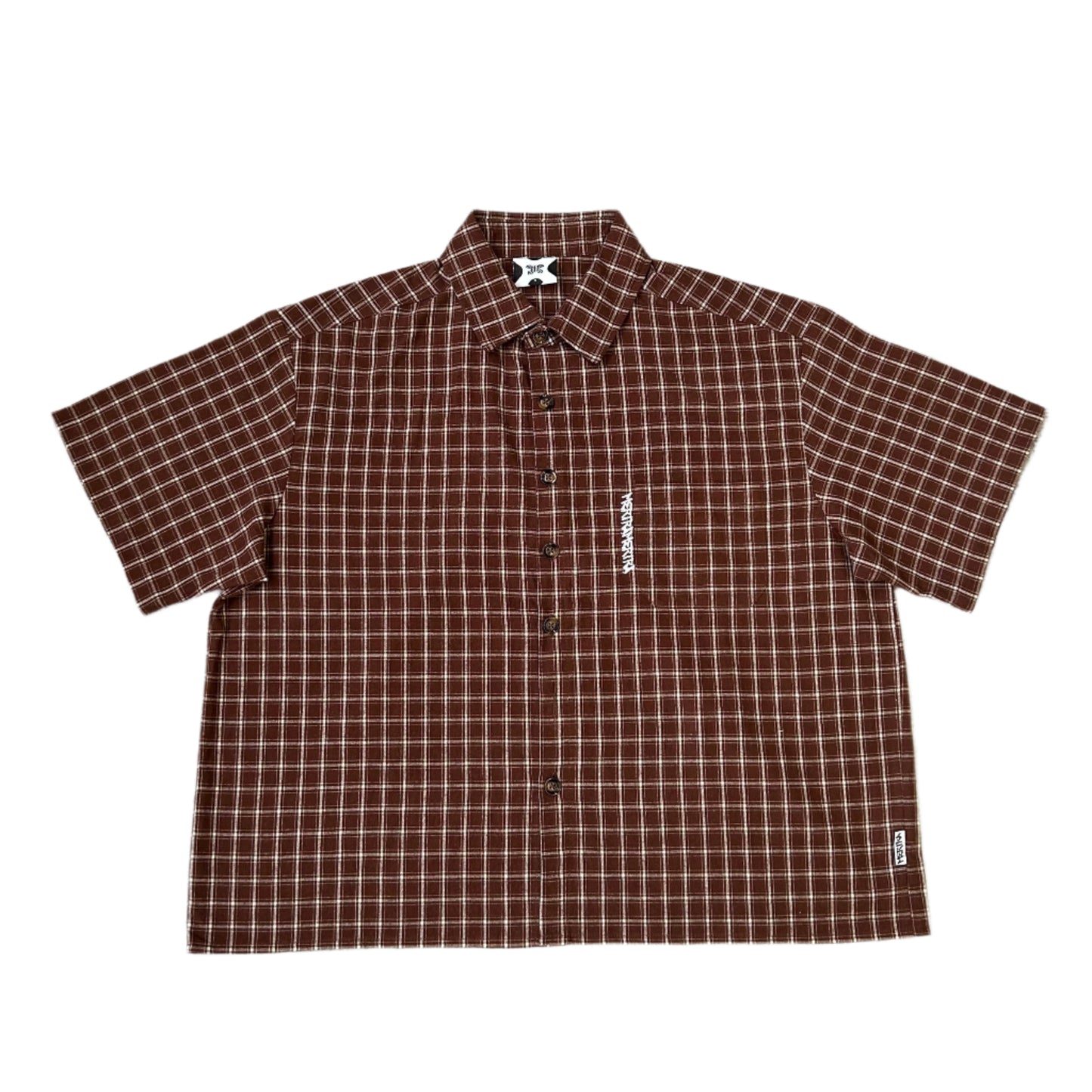 Plaid Shirt (Brown)