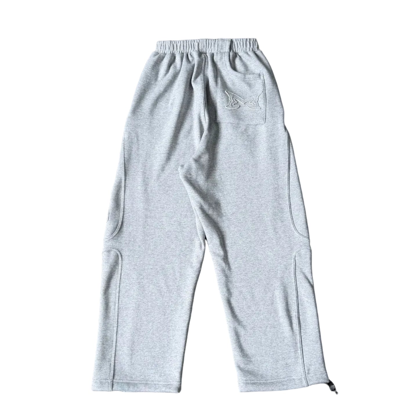 Split Panel Joggers (Grey)