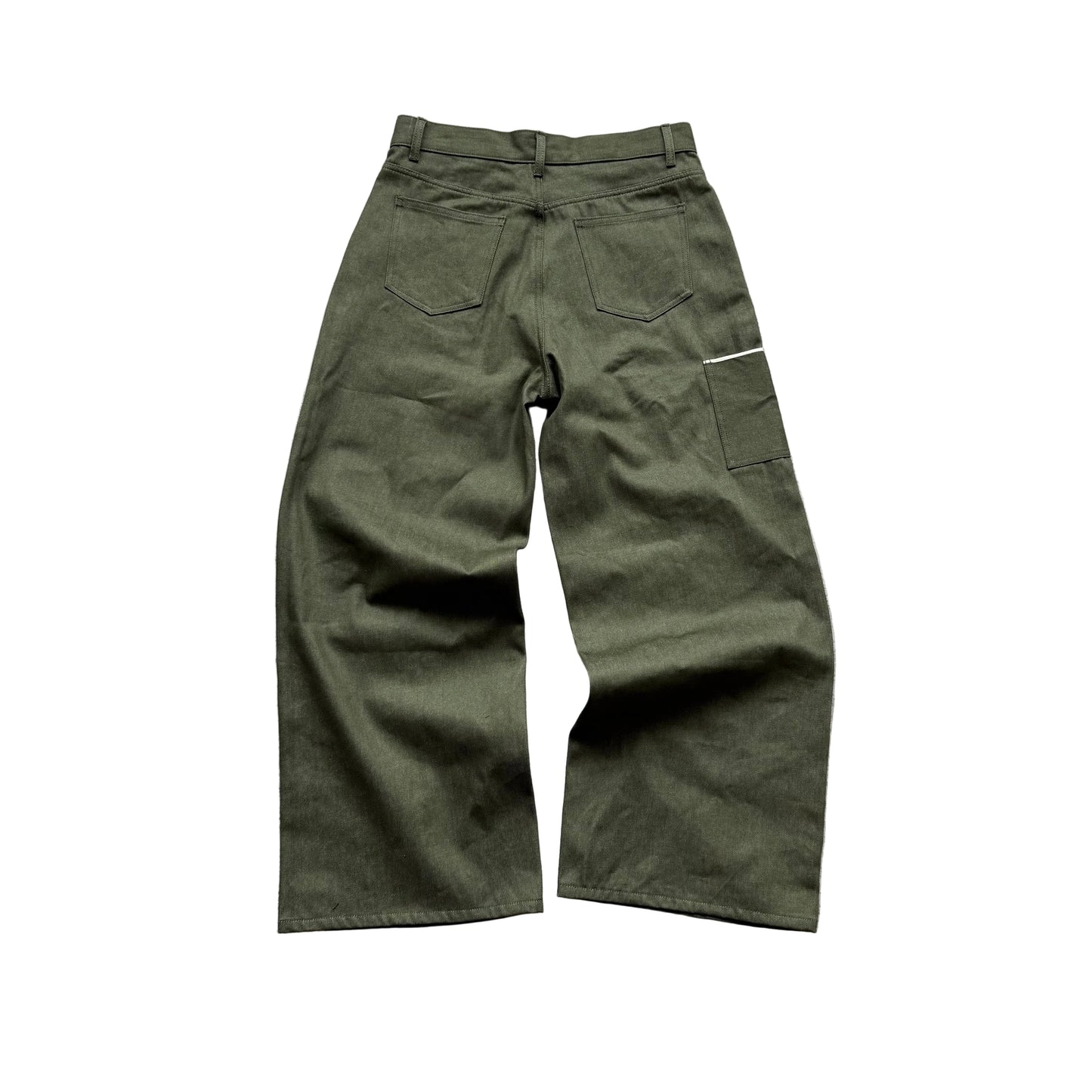 Green Selvedge Denim Jeans