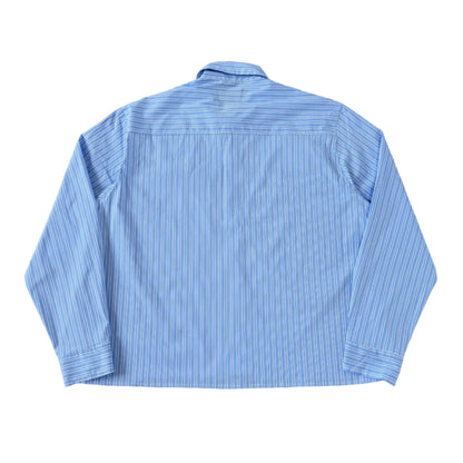 Ledgar Striped Button-Up (Blue)