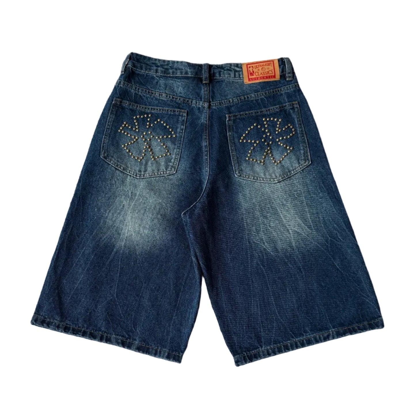 Ultralight Stud Denim Jorts