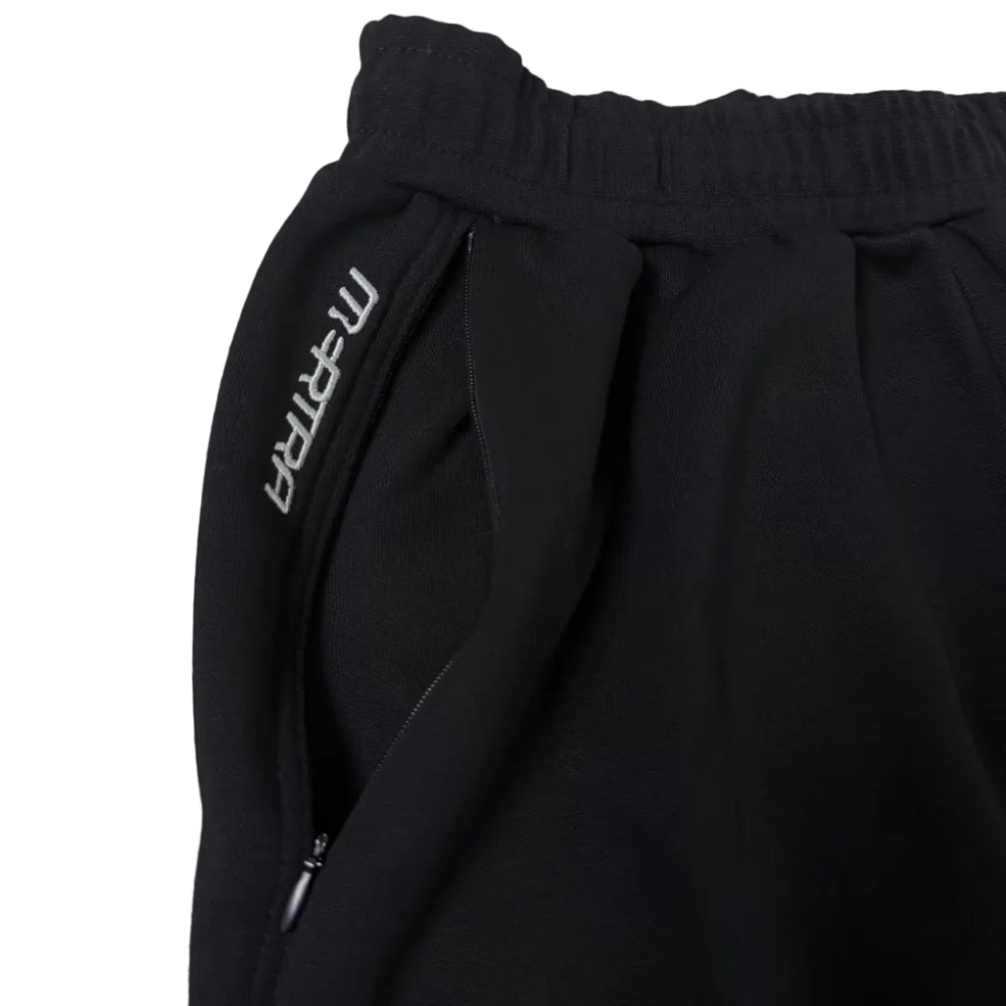 Split Panel Joggers (Black)
