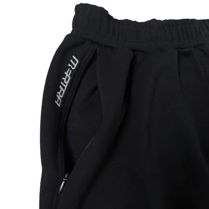 Split Panel Joggers (Black)