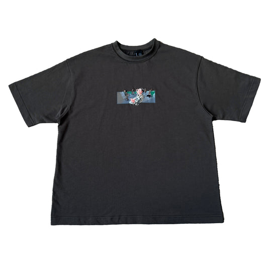 "highway pedestrian" T Shirt black