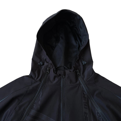 Technical Reflective Jacket Black