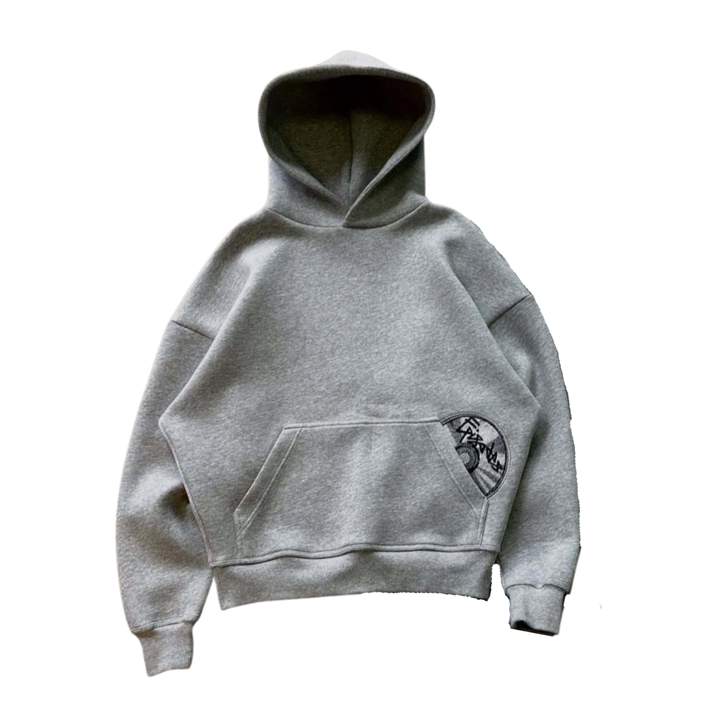 Grey Fragment Hoodie