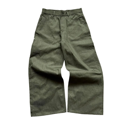 Green Selvedge Denim Jeans