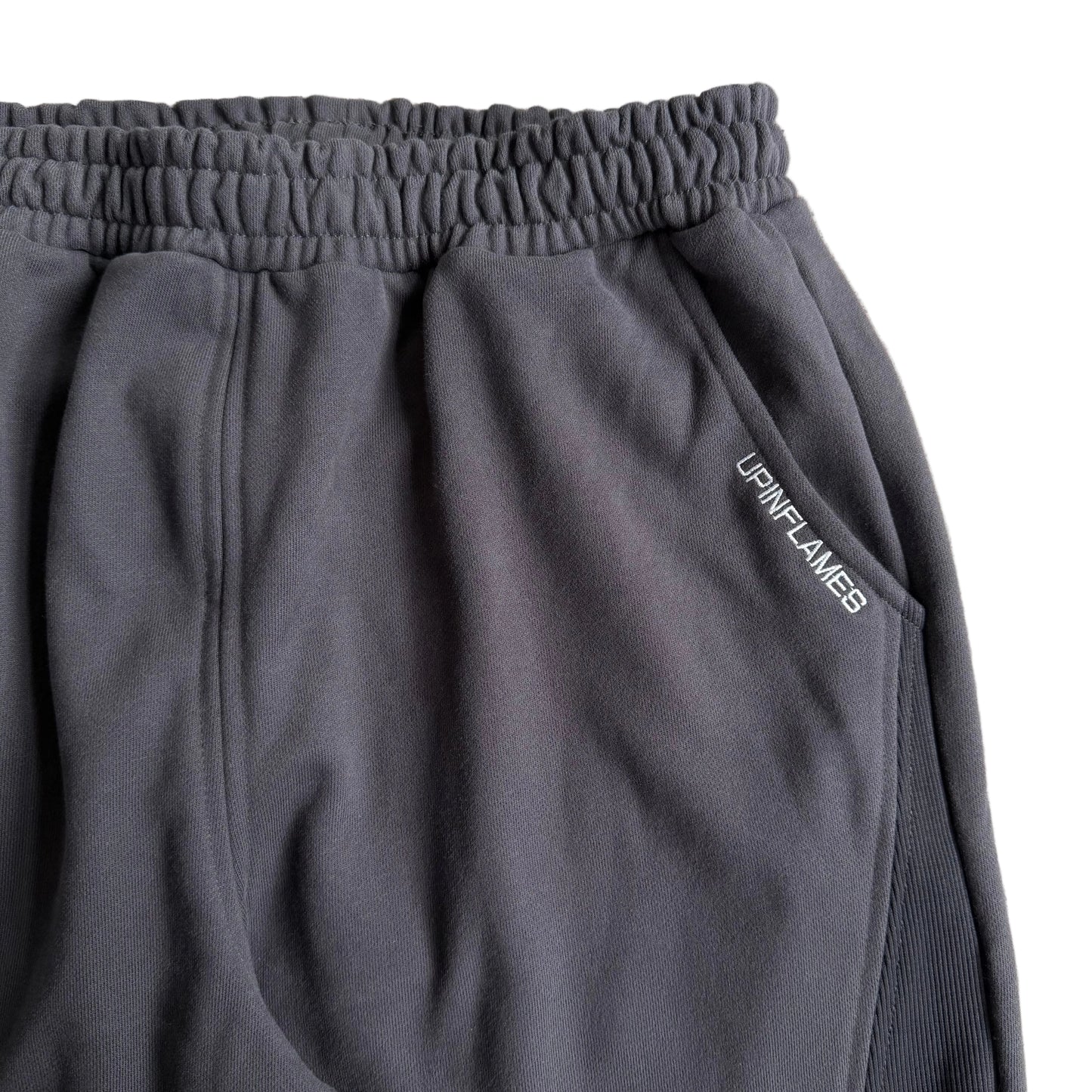 Up Patchwork Trackpants (Grey)