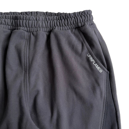 Up Patchwork Trackpants (Grey)
