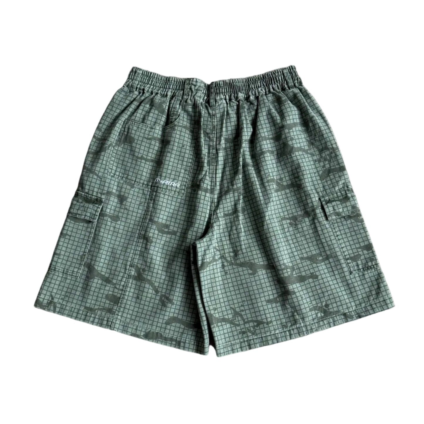 Grid Camo Shorts