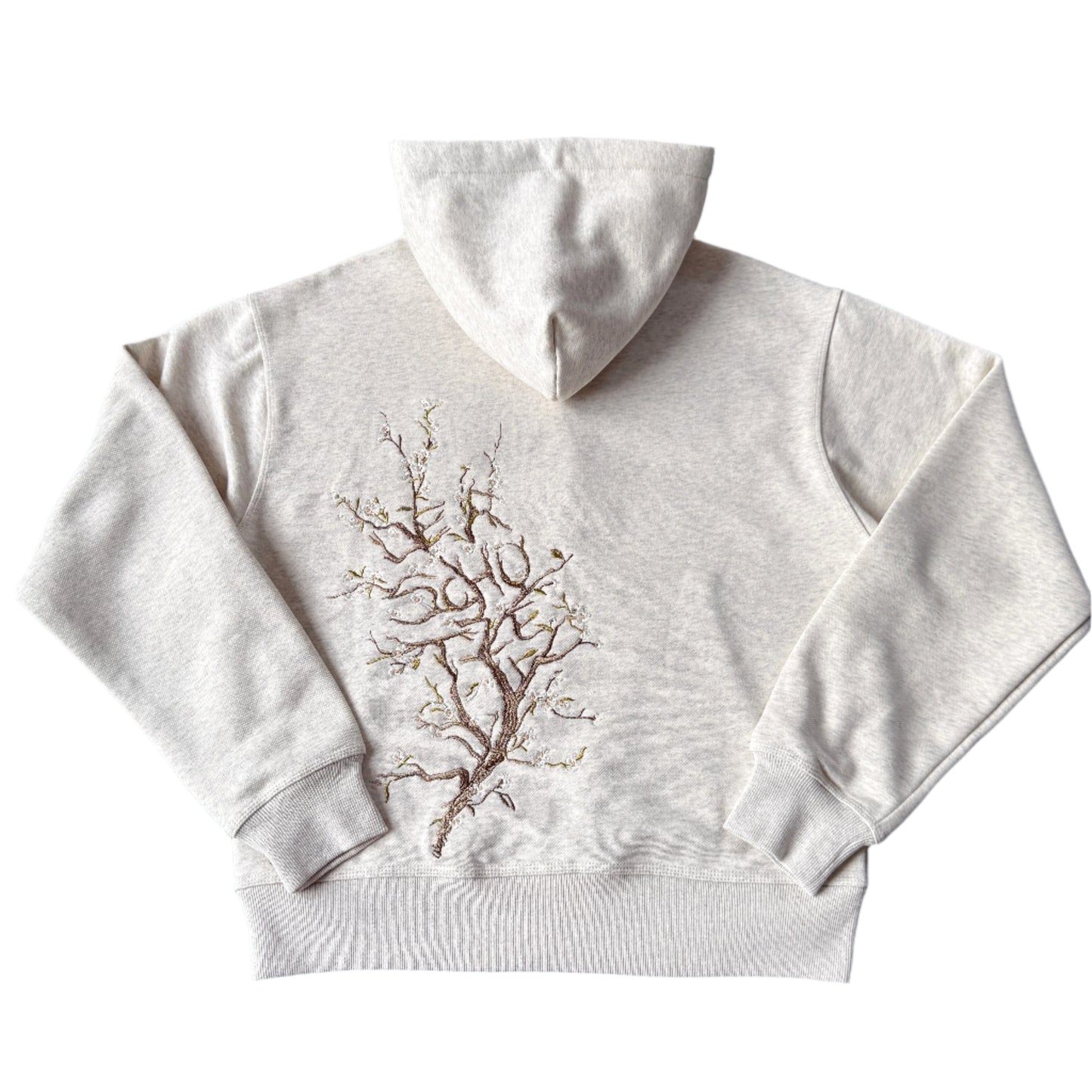 "blossom" Hoodie grey melange