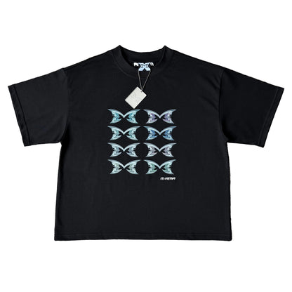 Stacked Logo Tee (Black)