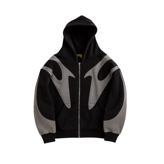 Black Flux Layer Zip