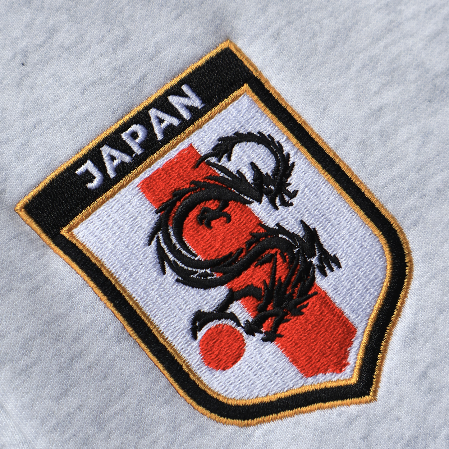 Japan Crest Tracksuit Shorts (Grey)