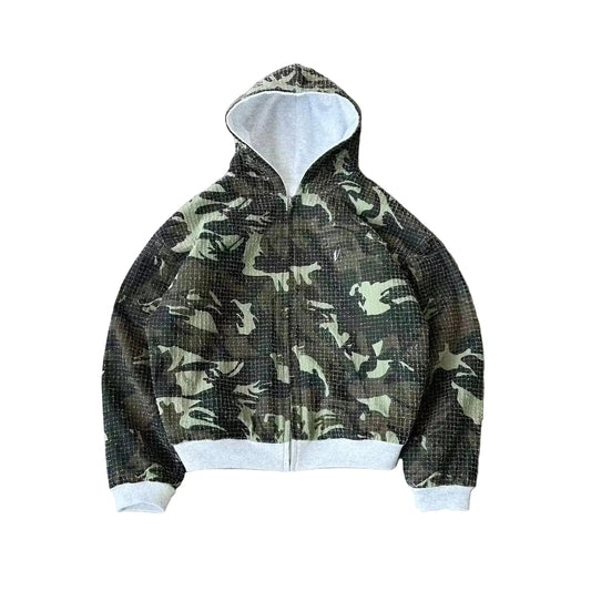 Vrk Camo Reversible Zipper