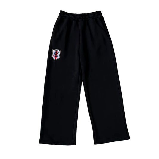 Japan Crest Tracksuit Pants (Black)