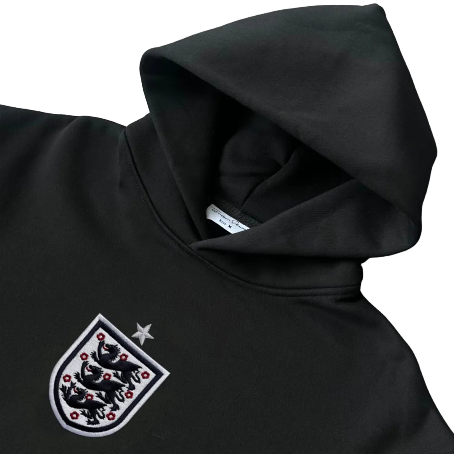England Crest Tracksuit Hoodie (Black)