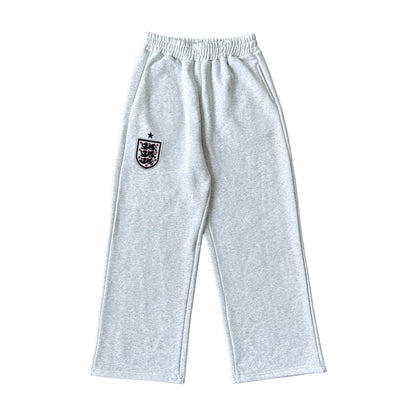 England Crest Tracksuit Pants (Grey)