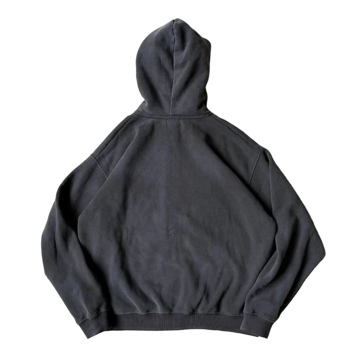 Vintage Dark Wash Zip (Grey)