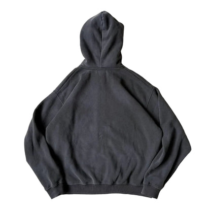 Vintage Dark Wash Zip (Grey)