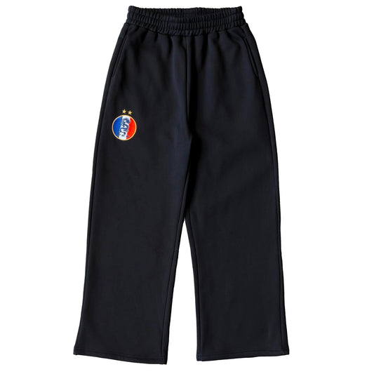 France Crest Tracksuit Pants (Black)