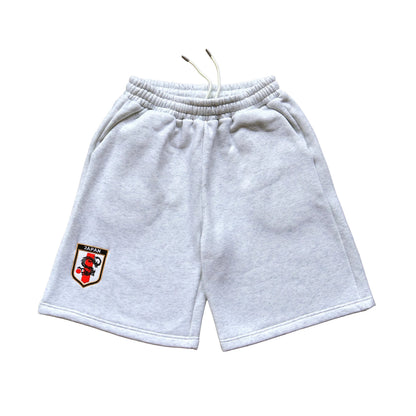 Japan Crest Tracksuit Shorts (Grey)