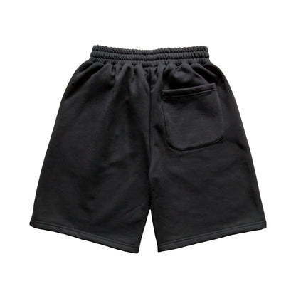 England Crest Tracksuit Shorts (Black)