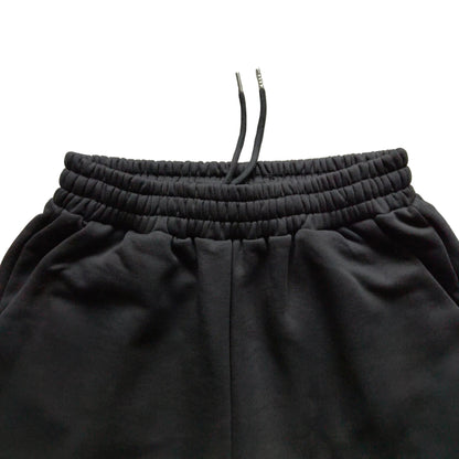 Japan Crest Tracksuit Shorts (Black)
